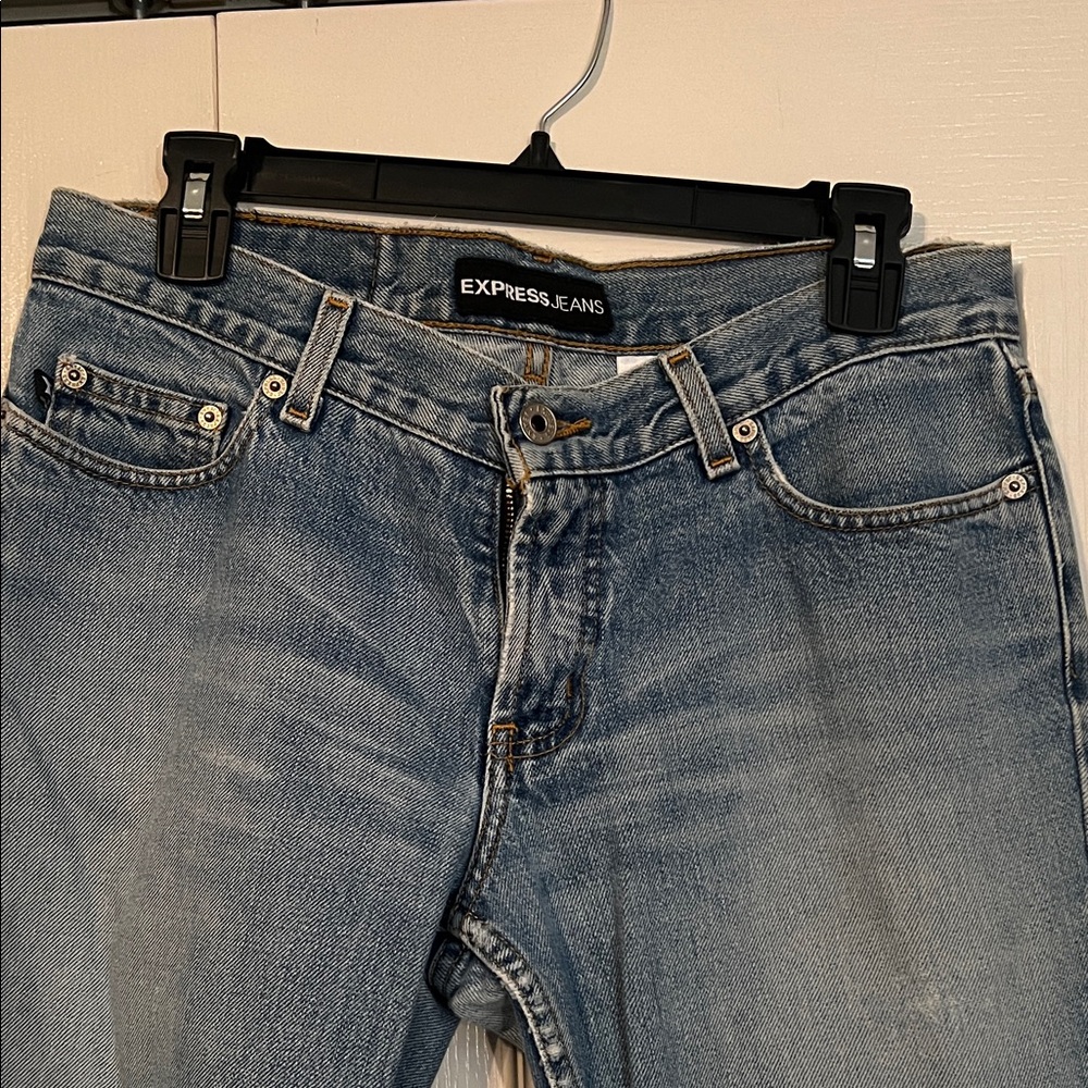 Express Vintage Denim Bikini Jeans. Excellent condition. Like new. Y2K